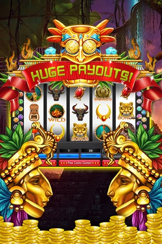 Kukulkan Doom Vegas Casino Slots - Spin & Win the Mayan End of Days Jackpot! screenshot 3