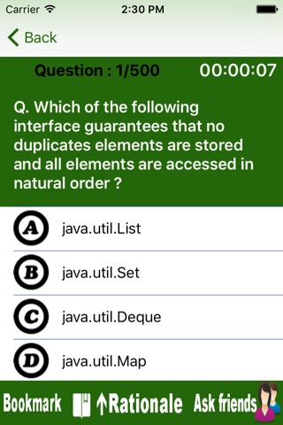 Java Programming Quiz screenshot 2