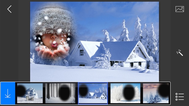 Snowfall Photo Frames - make eligant and awesome photo using(圖3)-速報App