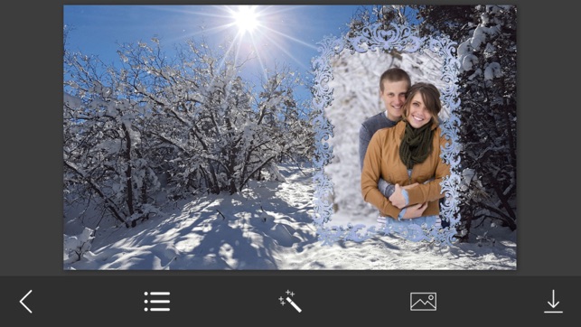 Snowfall Photo Frames - Creative Frames for your photo(圖2)-速報App