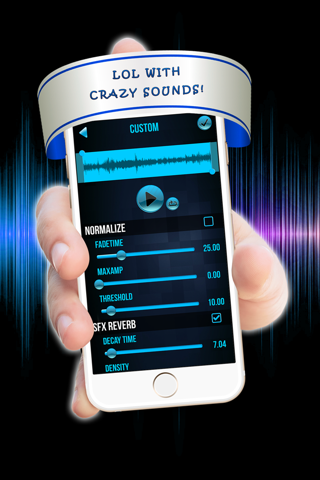 Fun Voice Modifier - Sound Change.r And Disguise.r With Pro Audio Effect.s screenshot 2