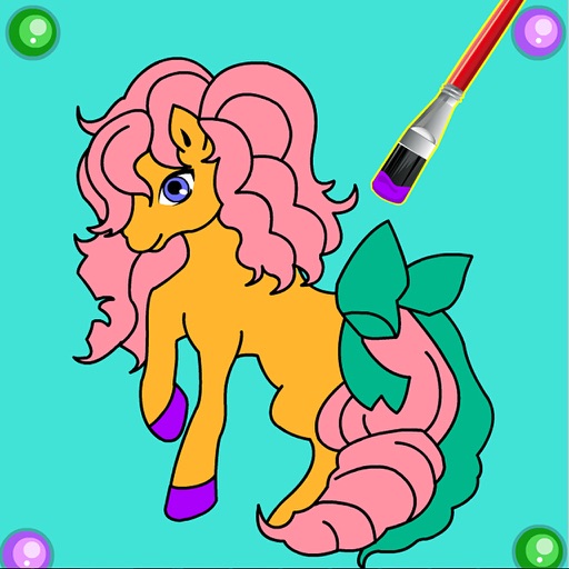 Pets Coloring- For Kids Learning Painting and Animals iOS App