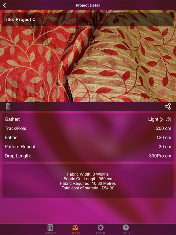 Curtain Fabric Calculator App Price Drops