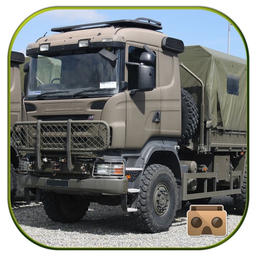 VR Drive Army Truck Check Post icon