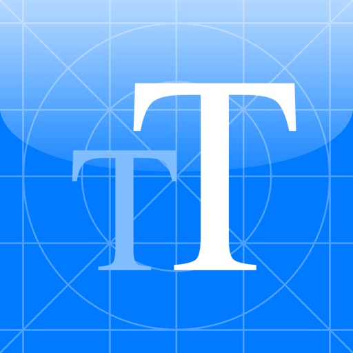 Font Size App Extension Icon