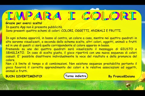 Impara i colori screenshot 2