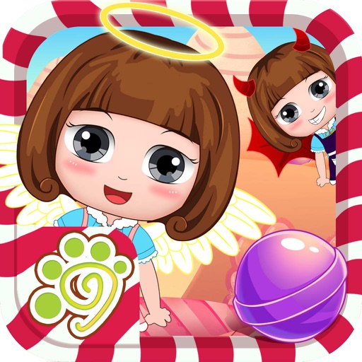 The rolling candy ball puzzle game by Happy Box Icon