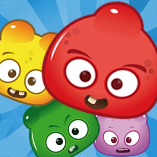 Jelly Monster Bomb Mania Blast (Match 3 connect Free Game)