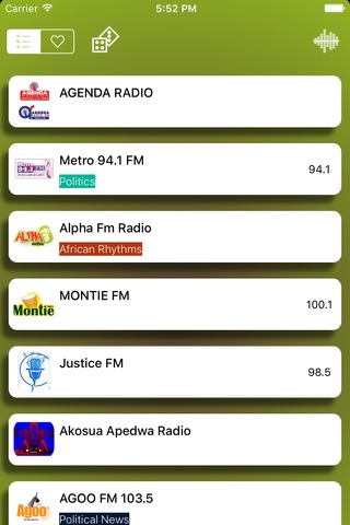 All Ghana Radios Free - Online Stations with News, Sports and Music screenshot 2