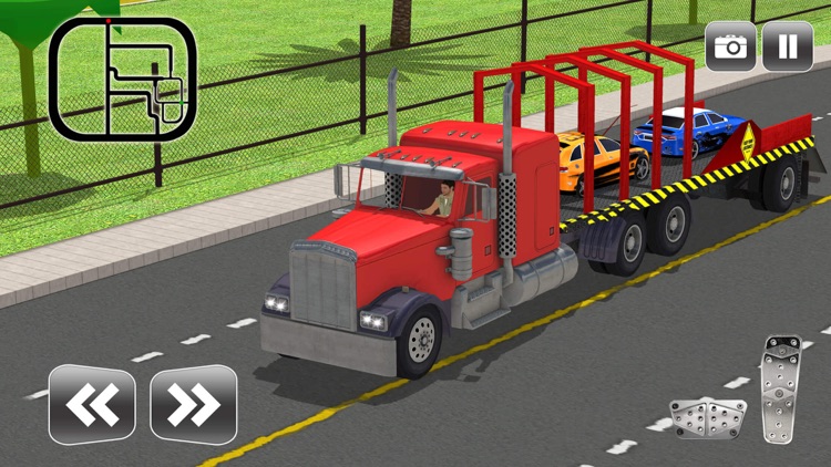 Car Transporter Trailer Truck screenshot-4