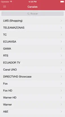 Screenshot 1 Televisión Ecuatoriana Guía Gratis EC iphone