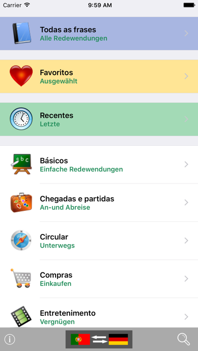 How to cancel & delete Portuguese / German Talking Phrasebook Translator Dictionary - Multiphrasebook from iphone & ipad 1