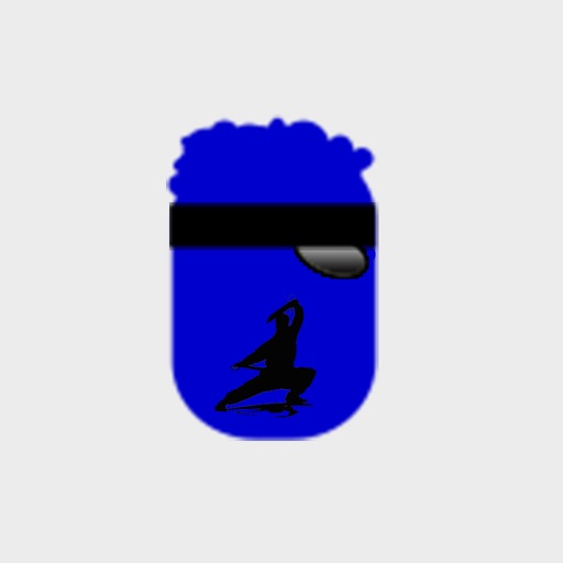 Ninja Boy Leap Blue iOS App