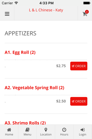 L & L Chinese - Katy Online Ordering screenshot 2