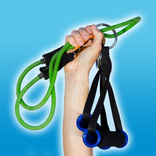 Resistance Band Training: Full Body Fitness Workouts & Exercises Icon