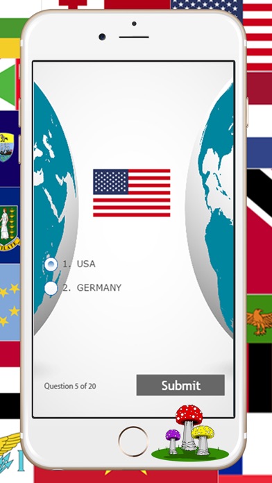 National Country Flags of The World Map Quiz 1.0.2 IOS -