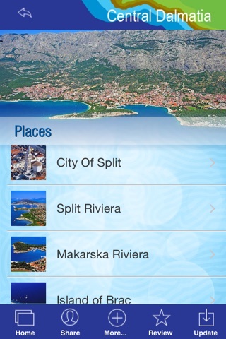 Central Dalmatia - The Official Travel Guide screenshot 2