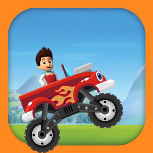 Paw Ryder Monster Truck Machine Racing Patrol Game iOS App