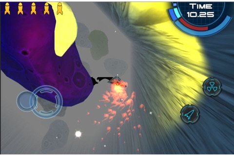 Space Adventure - Endless Sci-Fi 3D Cosmos Runner: Avoid Asteroids & Destroy Obstacles screenshot 4