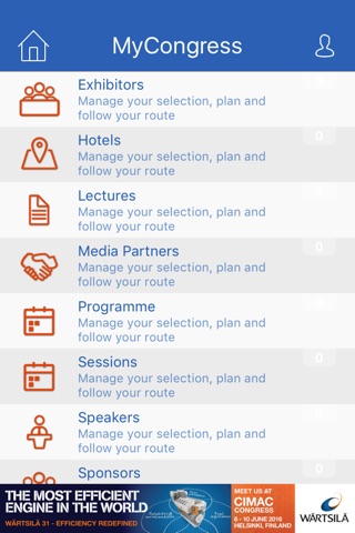 CIMAC Congress App Helsinki screenshot 2