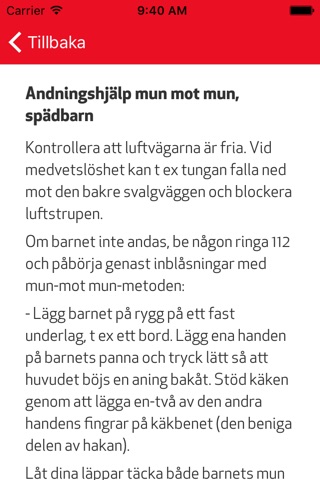 Första Hjälpen screenshot 3