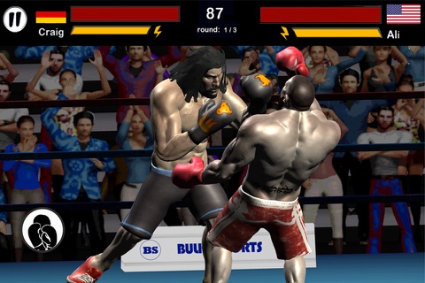 Real Boxing night 2016 - The knockout kings championship simulation game to punch out the beasts on real fight night by BULKY SPORTS screenshot 4