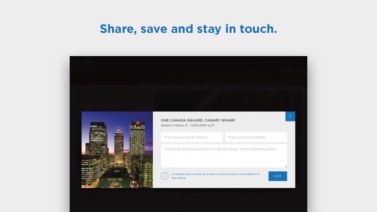 Canary Wharf Office Availability screenshot-4