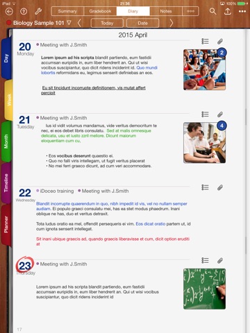 iDoceo - Planner and gradebook screenshot 2