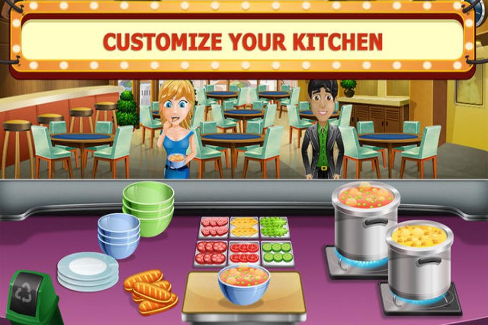 Dream Cooking Chef - Fast Food Restaurant Kitchen Story screenshot 4