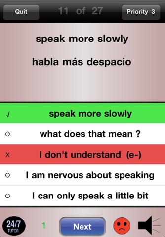 Spanish Phrases 24/7 Language Learning screenshot 4