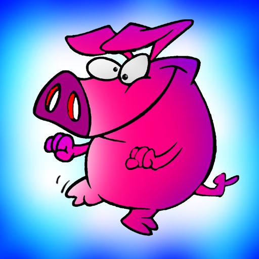 Coloring Book For Kids Pig Games Edition iOS App