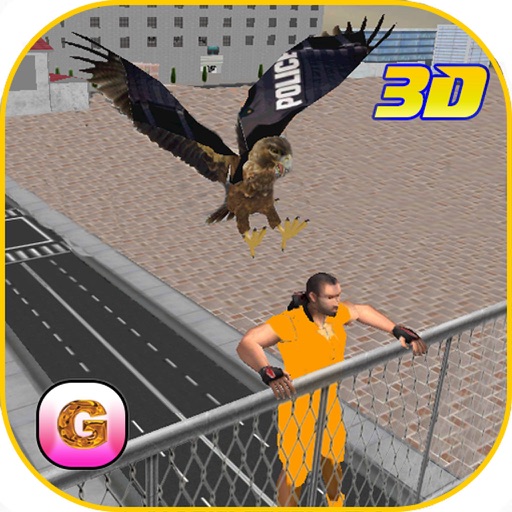 Police Eagle Prisoner Escape - Control City Crime Rate Chase Criminals, Robbers & thieves iOS App