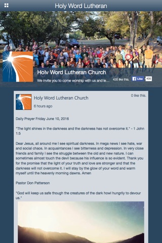 Holy Word Lutheran Church screenshot 2