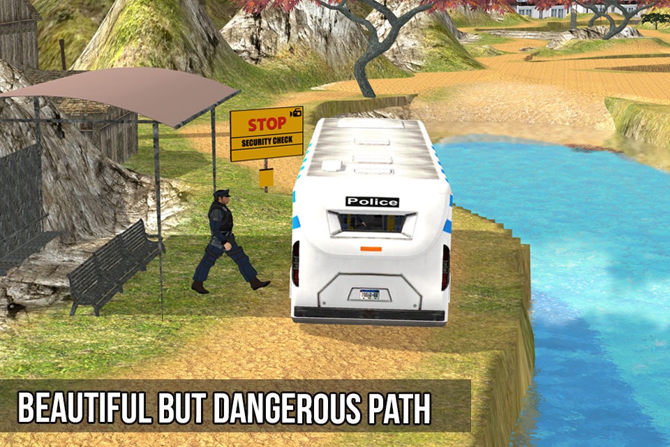 Police Bus Offroad Driver screenshot 4