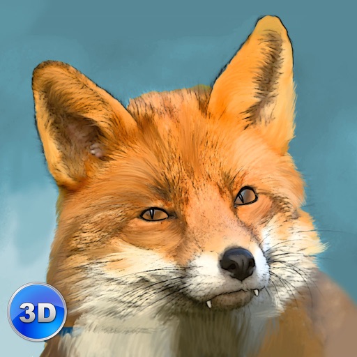 Wild Fox Survival Simulator 3D icon