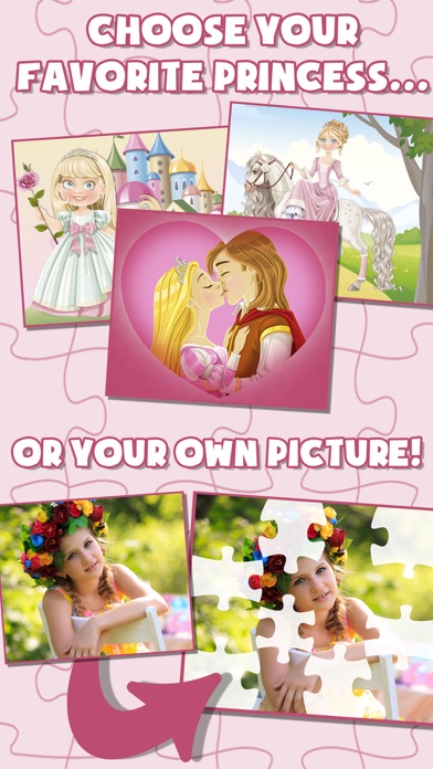 How to cancel & delete Princess Slide Magic Puzzle & Photos - Princesses Sliding Block Jigsaw Game from iphone & ipad 2