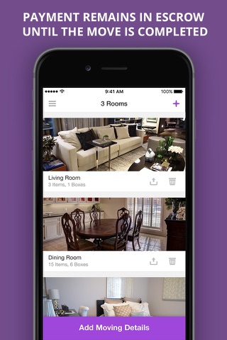 MuvingApp - Moving services screenshot 2