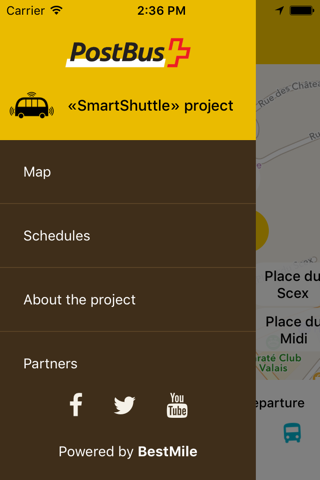 SmartShuttle de CarPostal screenshot 3