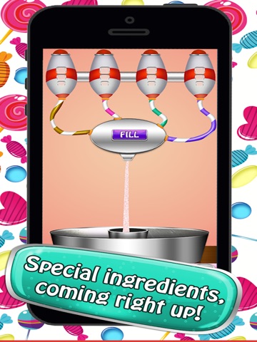 Candy floss dessert treats maker - Satisfy the sweet cravings! iPad paid version screenshot 4