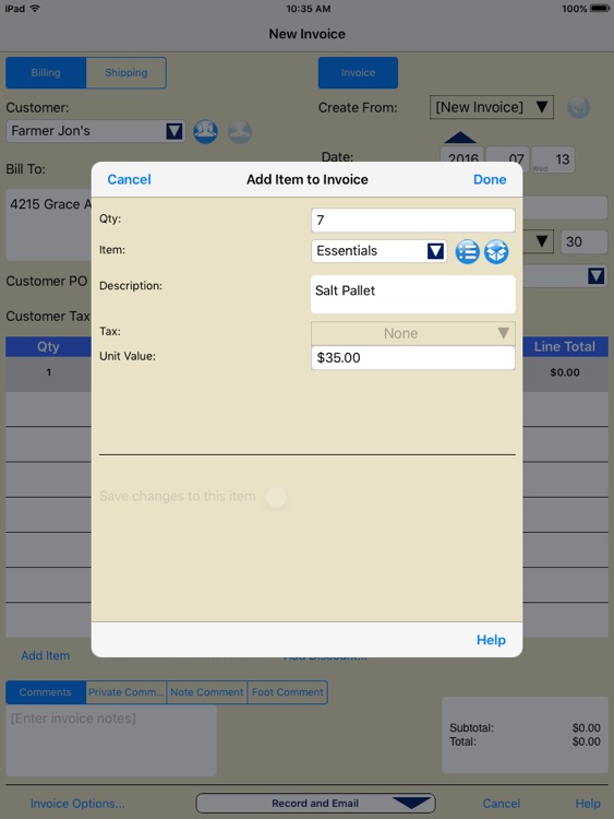 Express Invoice Invoicing Free screenshot-3