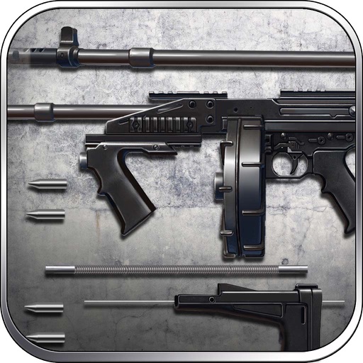 Thompson M1A1: Submachinegun, Simulator, Trivia Shooting Game - Lord of War iOS App