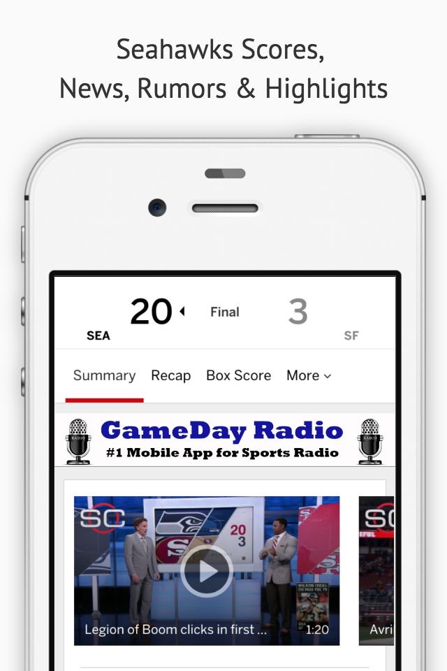 Seattle GameDay Sports Radio – Seahawks and Mariners Edition screenshot 2