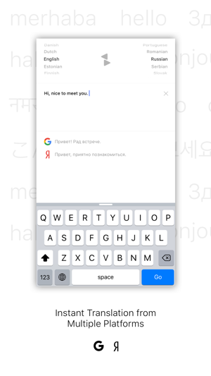 Google和Yandex的即時多翻譯(圖1)-速報App