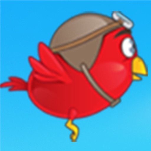 Fly Red Chick - make them bouncing jump Icon