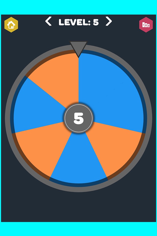 Official America : Stop The Wheel of Fortune, Spin and Stop the Genius Tire on same colour Triangle screenshot 3