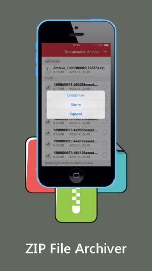 ZIP - ZIP UnZIP Archiver and Tool(圖2)-速報App