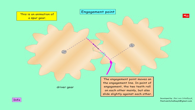 Visual Maths and Science - Gears Animation Lite screenshot-3