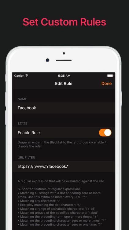 Blacklist - Website Blocker screenshot-3