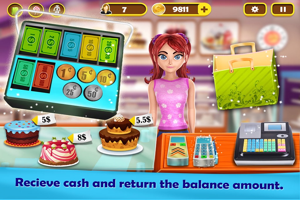 Ice Cream & Cake Cash Register screenshot 4