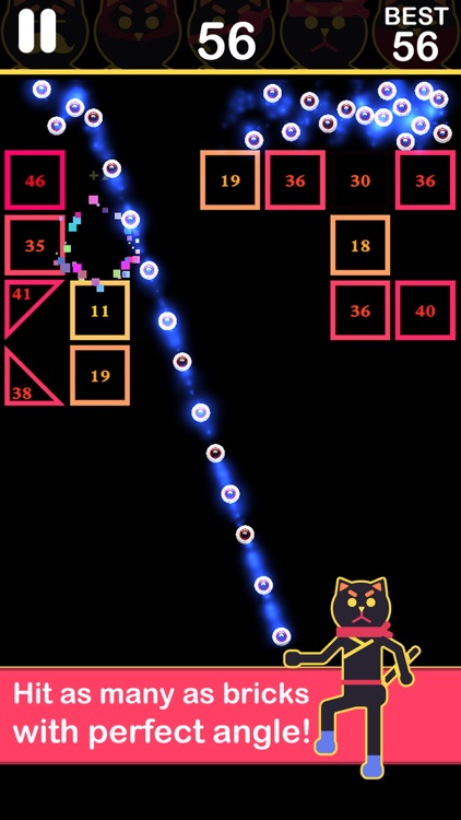 Ballz of ninja cats - shooter games